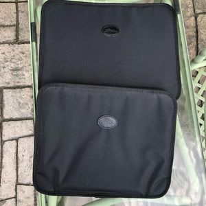 Longchamp padded protectors for briefcase